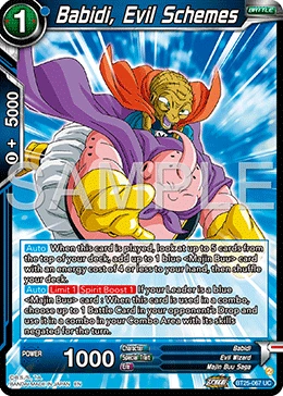 Babidi, Evil Schemes BT25-067 card