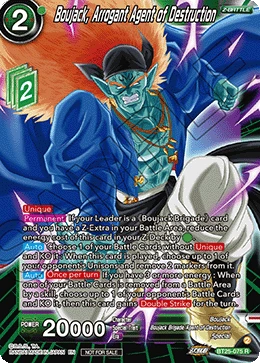 Boujack, Arrogant Agent of Destruction BT25-075_PR card