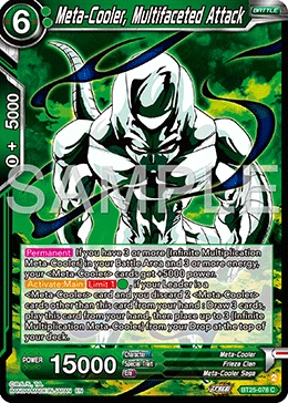 Meta-Cooler, Multifaceted Attack BT25-078 card