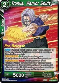 Trunks, Warrior Spirit BT25-080 Dragon Ball Masters card, Promo