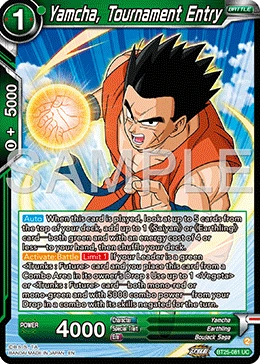 Yamcha, Tournament Entry BT25-081 card