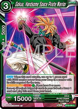 Gokua, Handsome Space Pirate Warrior BT25-090 card