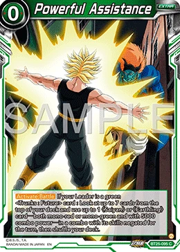 Powerful Assistance BT25-095 card