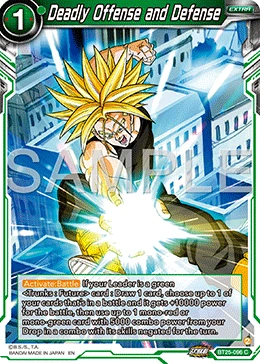 Deadly Offense and Defense BT25-096 card