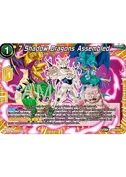 7 Shadow Dragons Assembled BT25-104 card