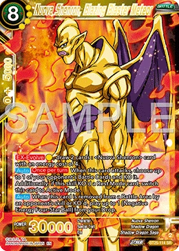 Nuova Shenron, Blazing Blaster Meteor BT25-114 card