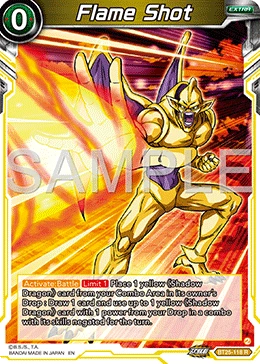 Flame Shot BT25-118 card