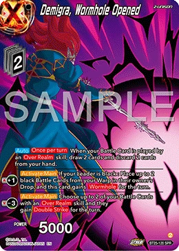 Demigra, Wormhole Opened BT25-120_SPR card