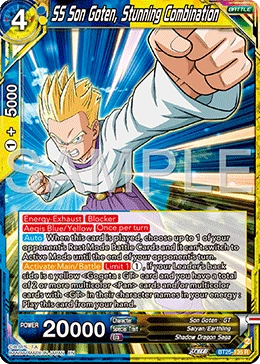 SS Son Goten, Stunning Combination BT25-135 card