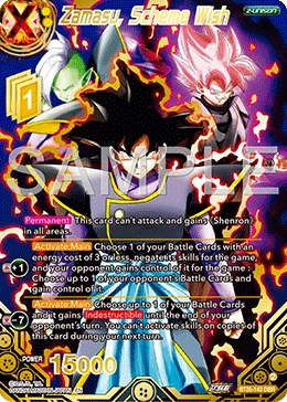 Zamasu, Scheme Wish BT25-142 Dragon Ball Masters card