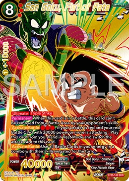 Son Goku, Fist of Fate BT25-145 card
