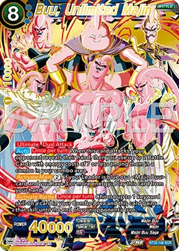 Buu, Unlimited Majin BT25-146 Dragon Ball Masters card