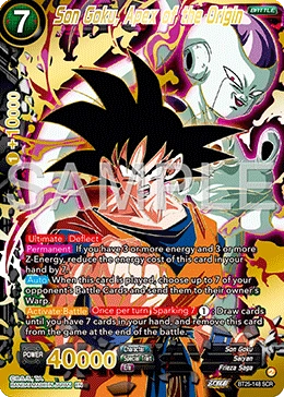 Son Goku, Apex of the Origin BT25-148 card