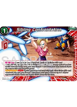 Sibling Confrontation BT26-006 card