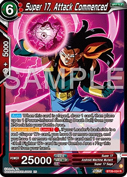 Super 17, Attack Commenced BT26-024 card
