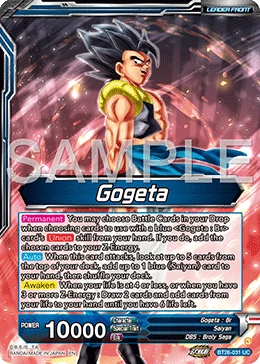 Gogeta BT26-031 card