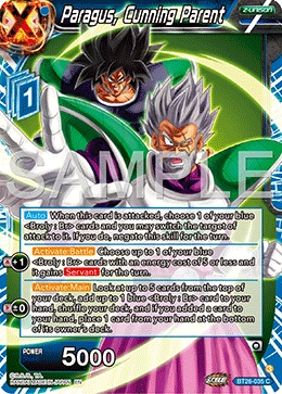 Paragus, Cunning Parent BT26-035 card