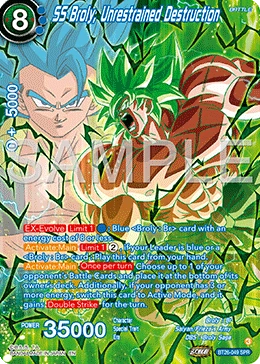 SS Broly, Unrestrained Destruction BT26-049 Dragon Ball Masters card