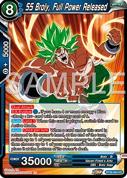 SS Broly, Full Power Released BT26-050 card