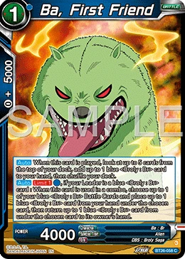 Ba, First Friend BT26-058 card