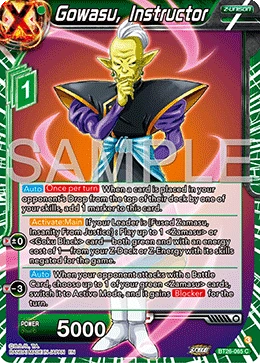 Gowasu, Instructor BT26-065 Dragon Ball Masters card