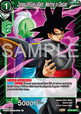 Zamasu & Goku Black, Meeting in Despair BT26-066 card