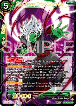 Fused Zamasu, Unified Ultimate God BT26-083 card