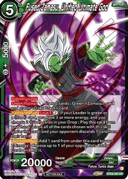 Fused Zamasu, Unified Ultimate God BT26-083_PR card