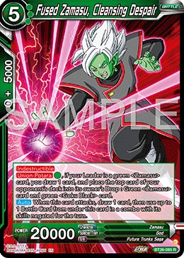 Fused Zamasu, Cleansing Despair BT26-085 card