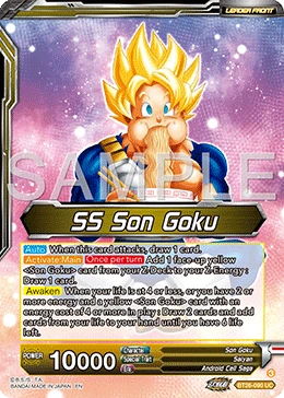 SS Son Goku BT26-090 card