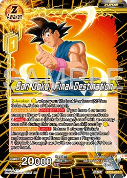 Son Goku, Final Destination BT26-092 card