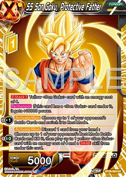 SS Son Goku, Protective Father BT26-093 card