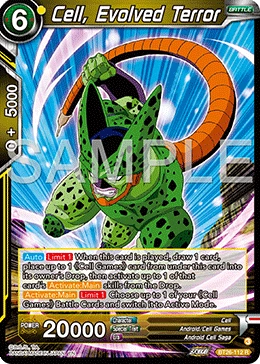 Cell, Evolved Terror BT26-112 card