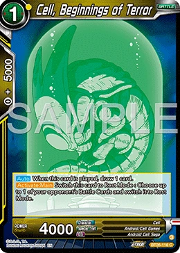 Cell, Beginnings of Terror BT26-116 card
