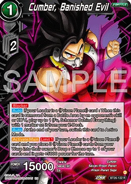 Cumber, Banished Evil BT26-122 card
