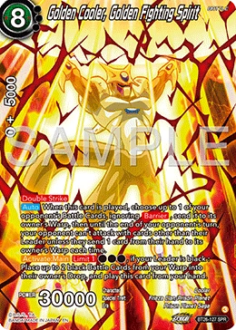 Golden Cooler, Golden Fighting Spirit BT26-127_SPR card