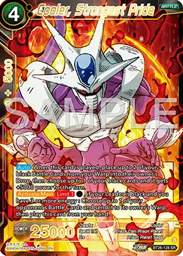 Cooler, Strongest Pride BT26-128 card