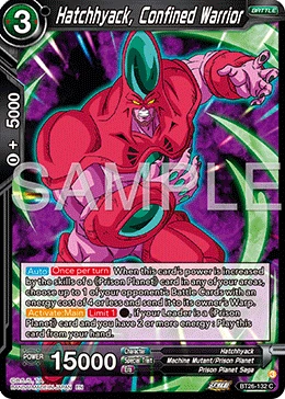 Hatchhyack, Confined Warrior BT26-132 card