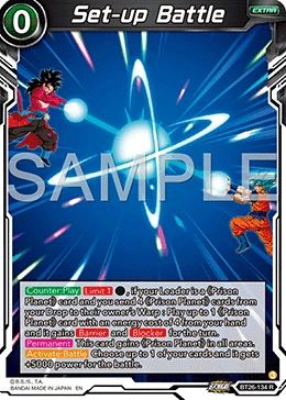 Set-up Battle BT26-134 Dragon Ball Masters card
