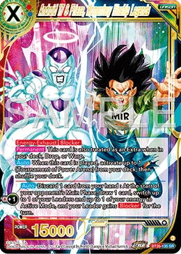 Android 17 & Frieza, Momentary Kinship Legends BT26-135 card