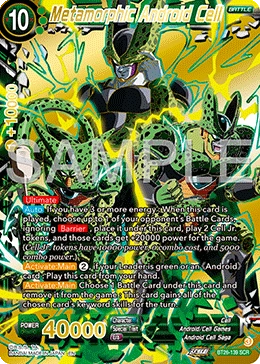 Metamorphic Android Cell BT26-139 card