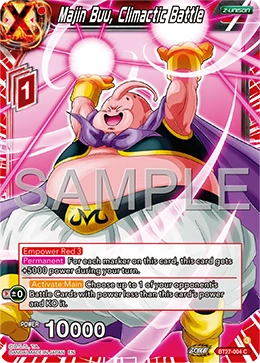 Majin Buu, Climactic Battle BT27-004 card