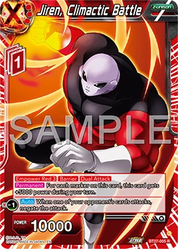 Jiren, Climactic Battle BT27-005 card