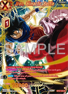 Jiren, Climactic Battle BT27-005_PR