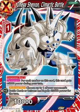 Omega Shenron, Climactic Battle BT27-006 card