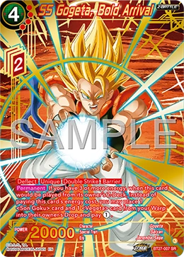 SS Gogeta, Bold Arrival BT27-007_PR card