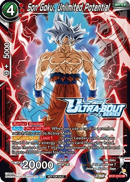 Son Goku, Unlimited Potential BT27-019_PR02 card