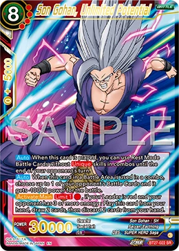 Son Gohan, Unlimited Potential BT27-022 card