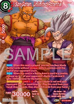 Son Gohan, Unlimited Potential BT27-022_SPR