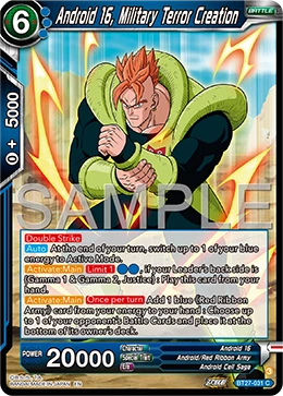 Android 16, Military Terror Creation BT27-031 card